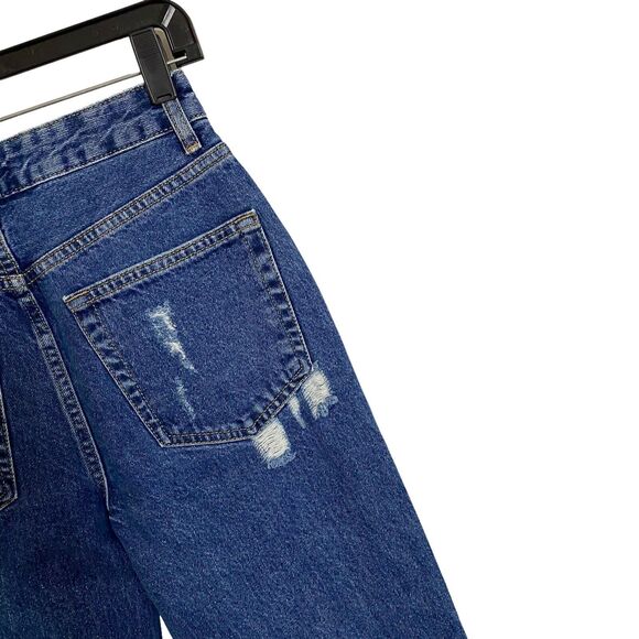 Urban Outfitters BDG Mom High Rise Denim Jeans Womens Sz 24 Distressed Slim NWOT - Picture 8 of 10